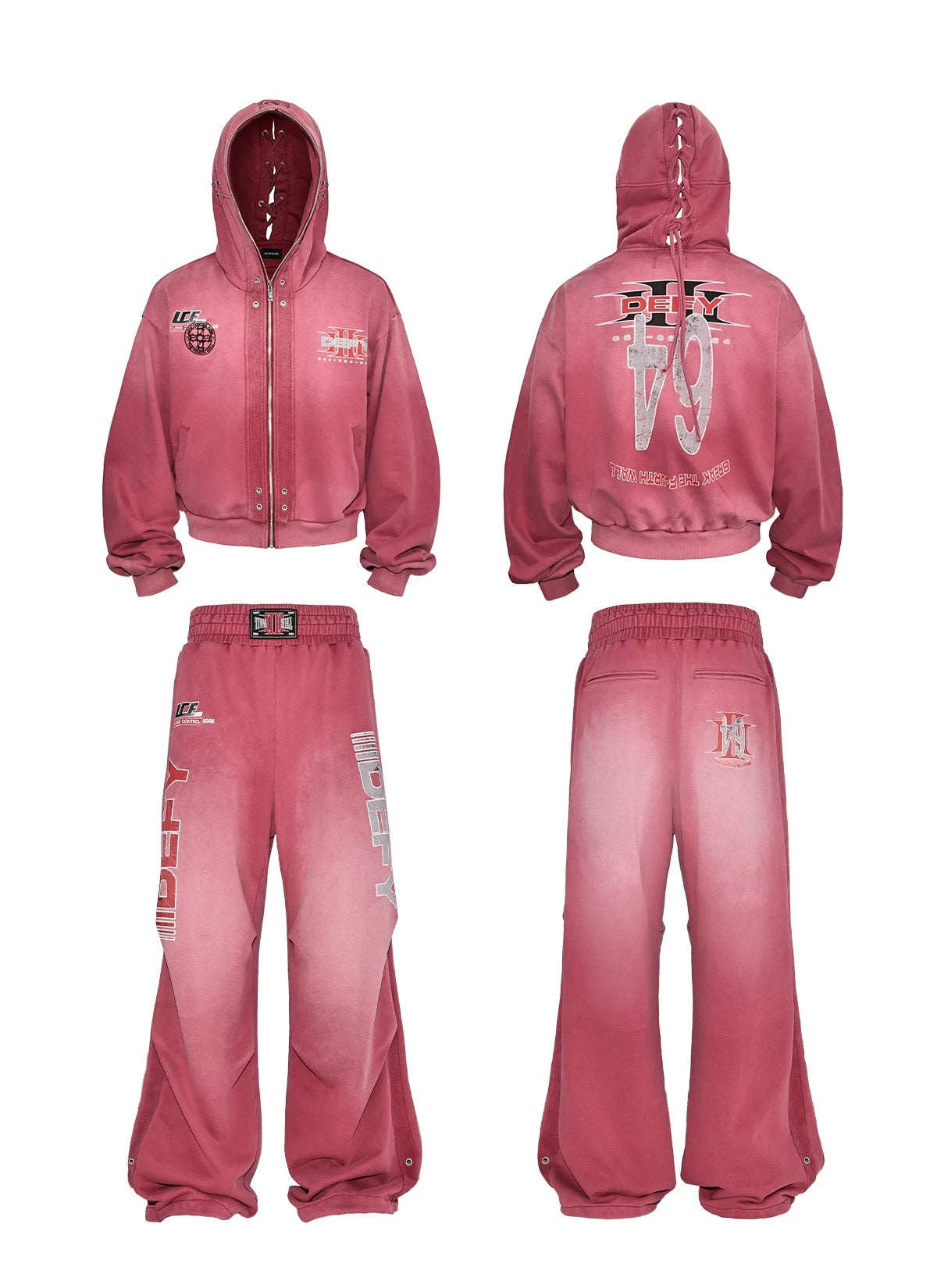 FURMO - Oversized Vintage “DEFY” Tracksuit